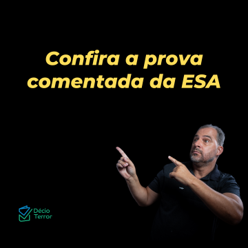 ESA: confira a prova comentada da Escola de Sargentos das Armas!