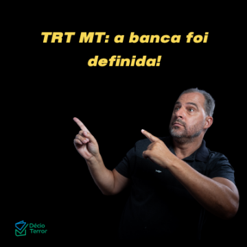 TRT MT: banca foi definida e é a FCC!
