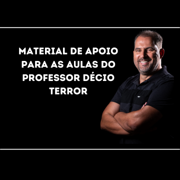 Material de apoio das aulas no Youtube