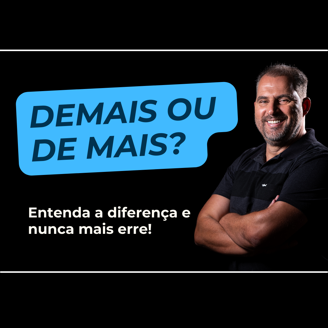 Demais ou De Mais? Entenda a diferença e nunca mais erre! - Décio Terror