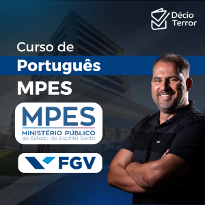 Curso de Português MPE ES banca FGV