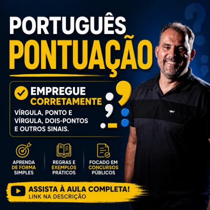 Sinais de Pontuação: Guia Completo para Concursos