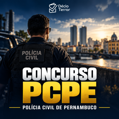 Concurso PC PE: edital publicado com 1.315 vagas e banca Cebraspe